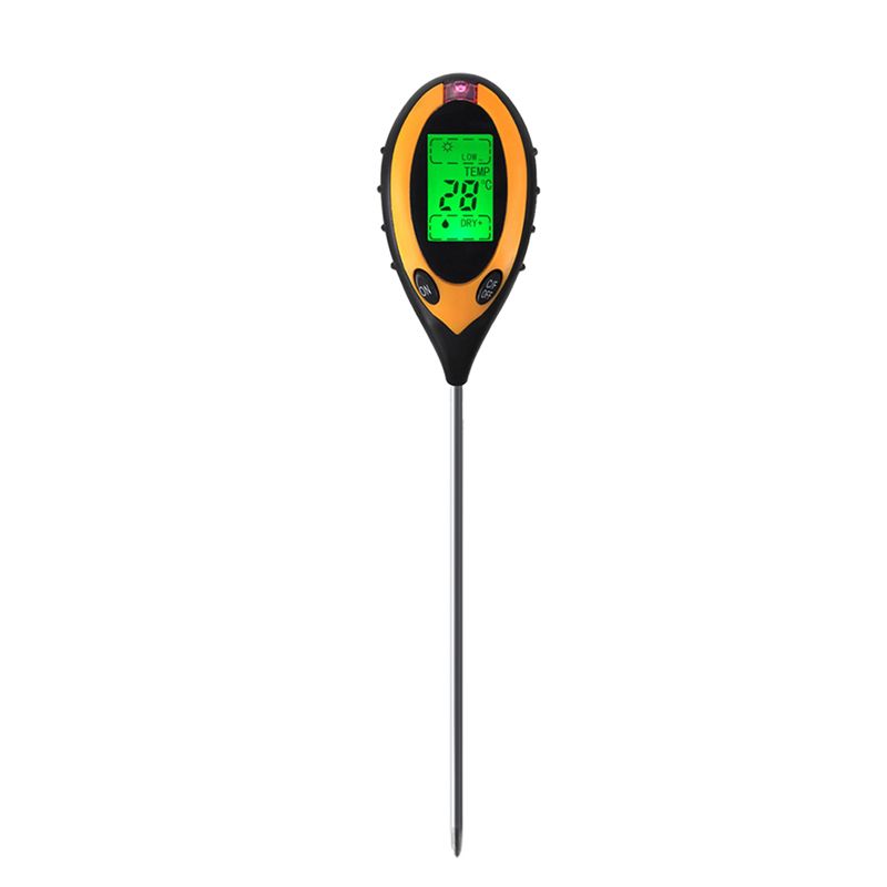 Soil Test Kits 4 In 1 PH Moisture Temperature Sunlight Meter