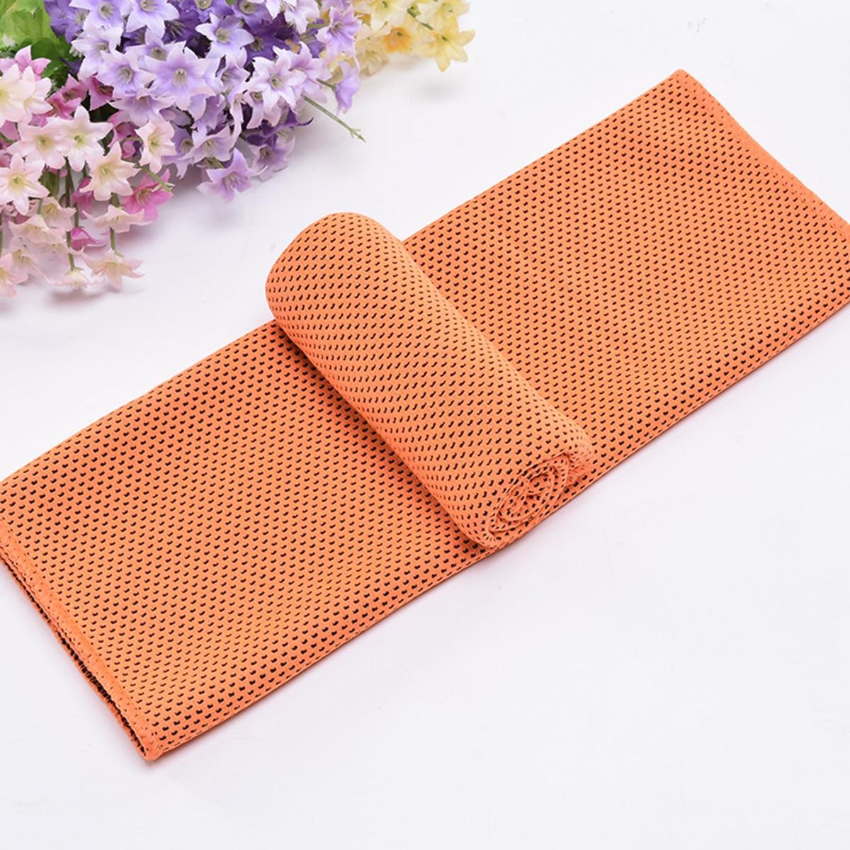 Towel Outdoor Sports Cold Feeling Towel Orange