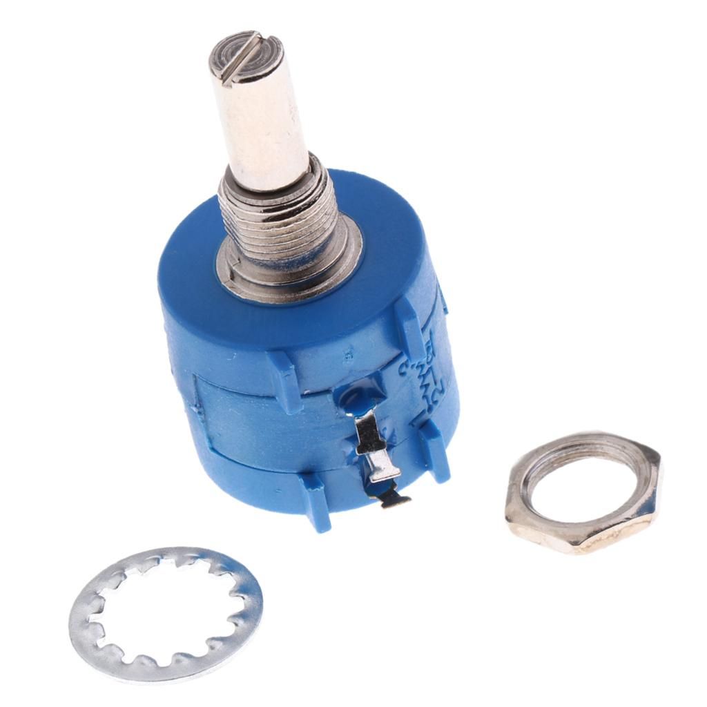 2x 5pcs 3590S-2 10K 10 Turns Wirewound Potentiometer 2W 5%