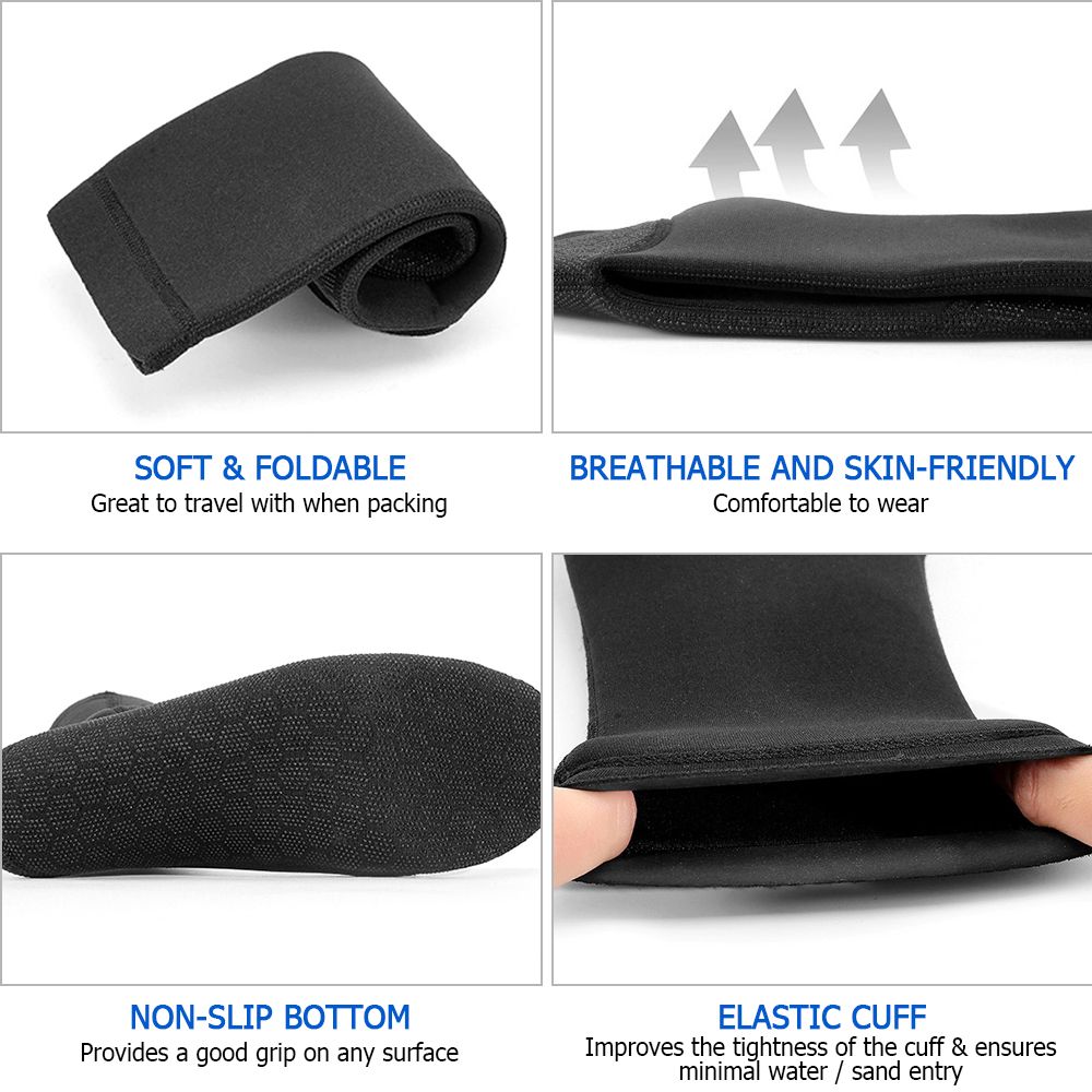 3MM Neoprene Wetsuit Socks Warm Scuba Diving Socks Winter