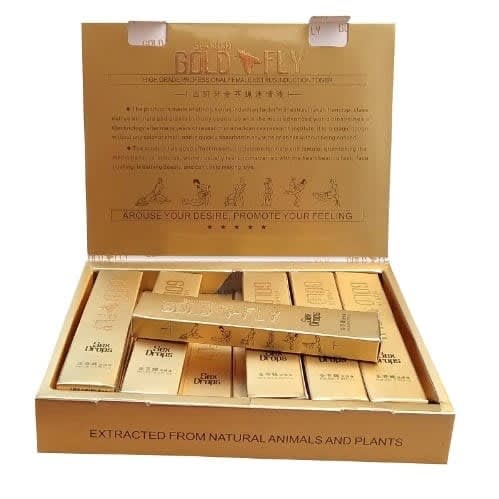 Effective Spanish Gold Fly Female Libido Booster -12 Packs In A Box