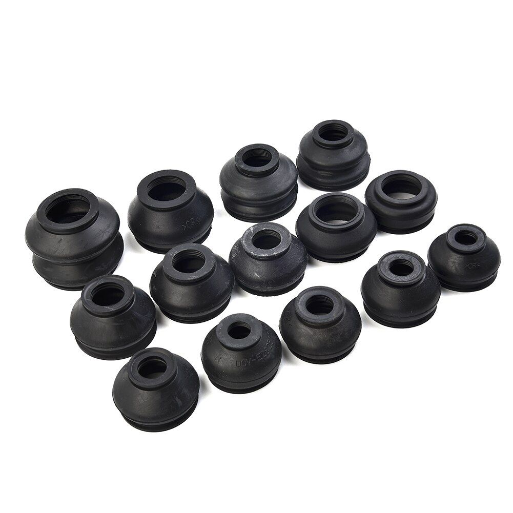 14X Universal Ball Joint Turn Rods Rubber Boot Dust Cover Replacement Control Arm Protector Car Suspension Steering Accessories