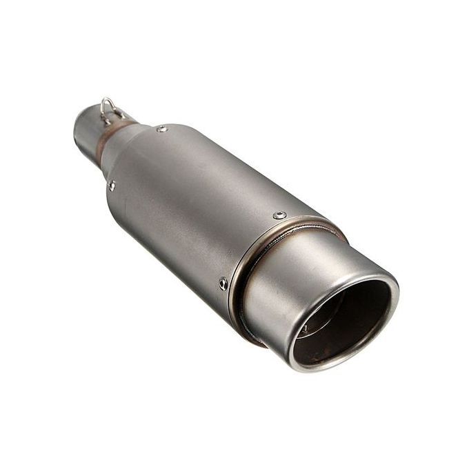 Motorcycle Carbon Fiber Exhaust 51mm End Pipe Muffler Silencer Street Sport Bike