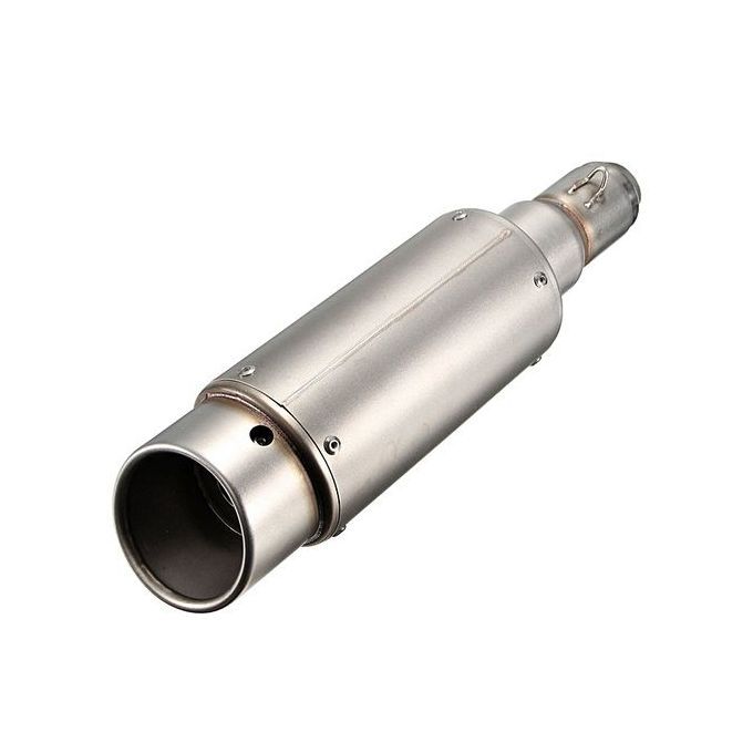 Motorcycle Carbon Fiber Exhaust 51mm End Pipe Muffler Silencer Street Sport Bike