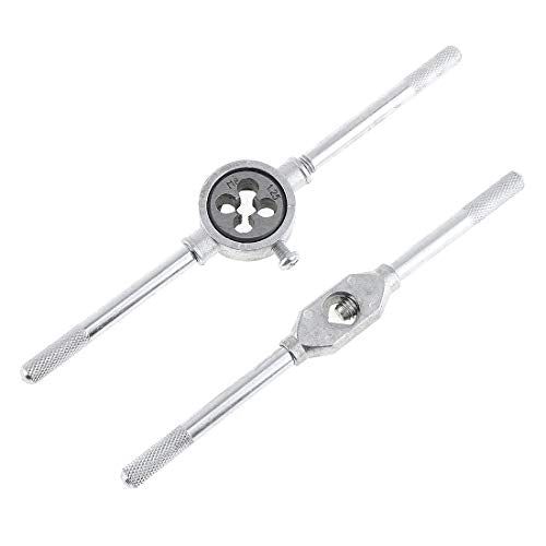 OriGlam 20pcs Alloy Steel SAE Tap And Die Set Metric Standar