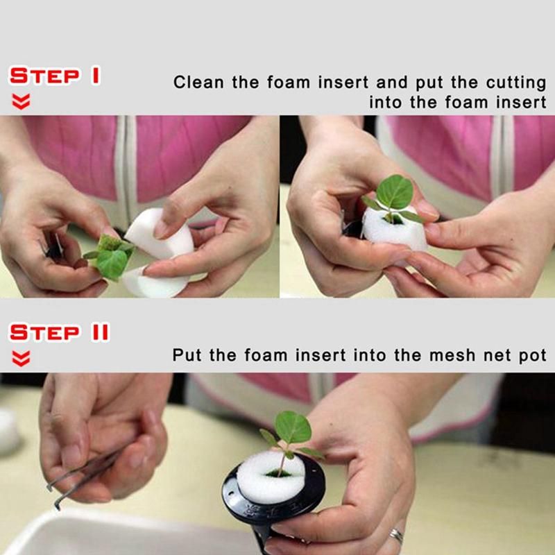 100Pcs/Set Hydroponic Gardening Plant Tools Planted Sponge