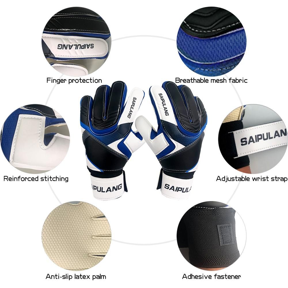 Football Goalkeeper Gloves for Kids and Adult Soccer Goalie Goalkeeping Gloves Size 7/8/9