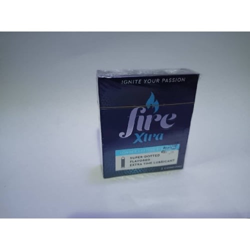 Fire Xtra Supper-dotted Flavored Extra Time Lubricant - 3set -6pcs