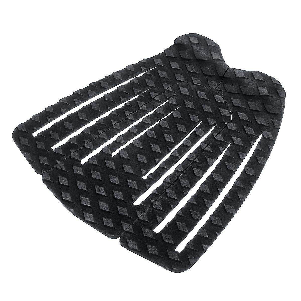 3 Pcs /Set Black EVA Tail Pads Surfboard Rubber Deck Grips Antiskid Traction Surfing Mat For Surfing Surf Kiteboard Bodyboard