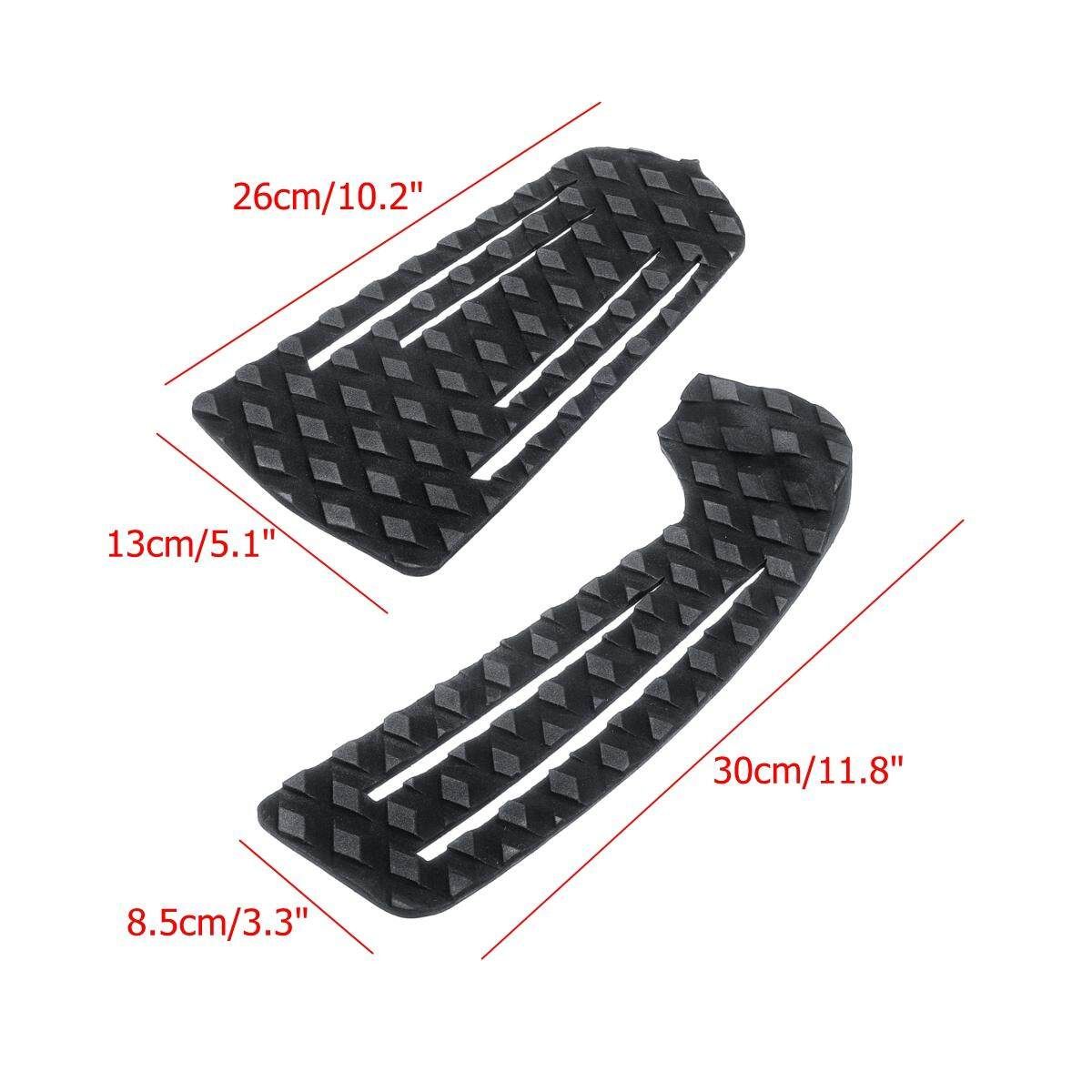 3 Pcs /Set Black EVA Tail Pads Surfboard Rubber Deck Grips Antiskid Traction Surfing Mat For Surfing Surf Kiteboard Bodyboard