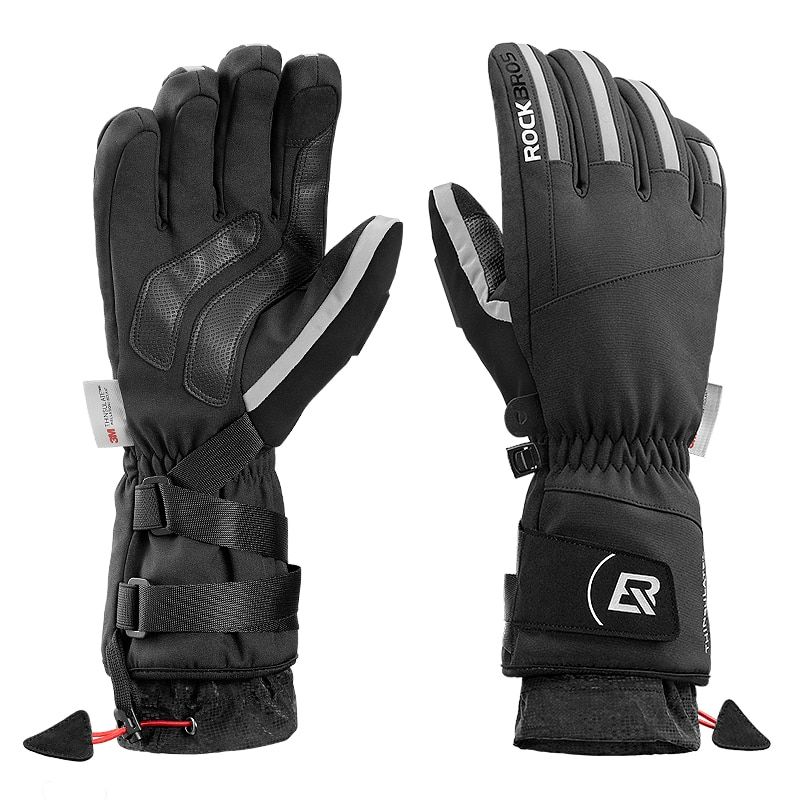 (S241)Ski Gloves Waterproof Winter Snowboard Ultralight