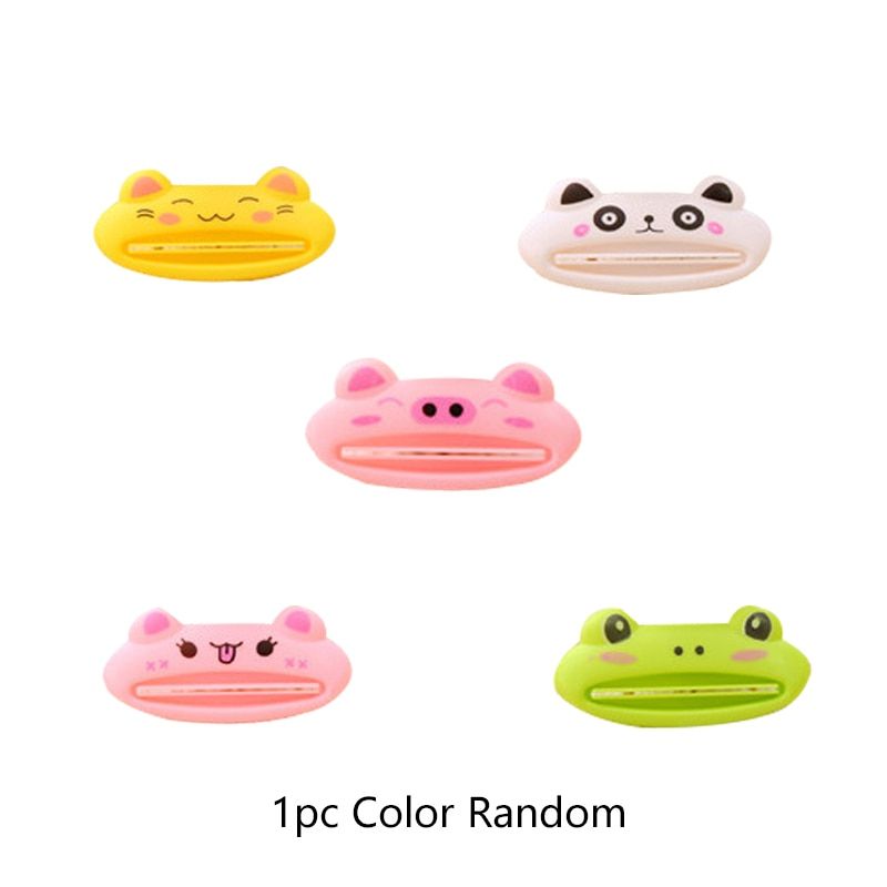 1pcs Kid Children Toothpaste Dispenser Cute Animal