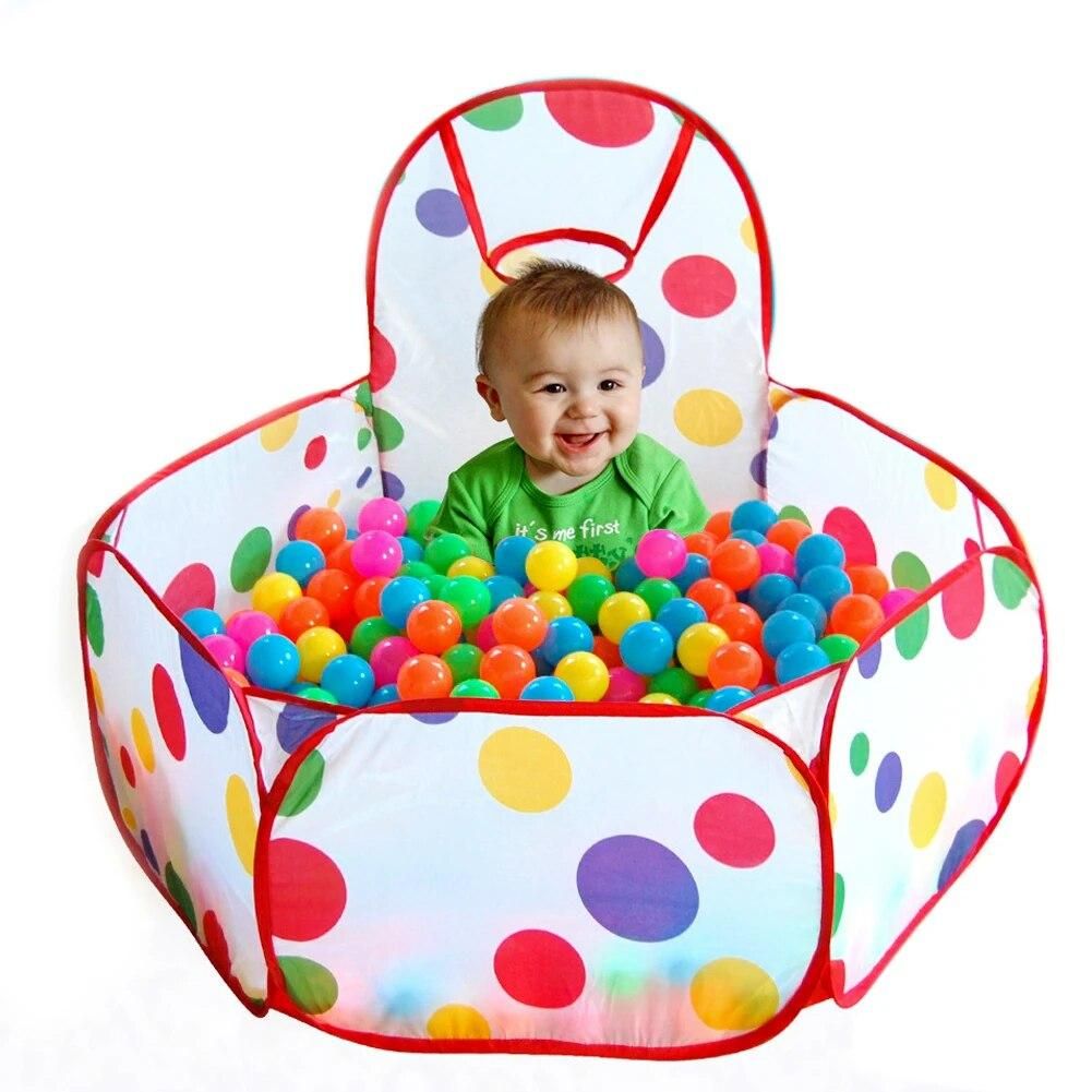 Children Ball Game Playhouse Foldable Shootable Indoor Game Room Breathable Parent-Child Interaction for Indoor Outdoor Activity