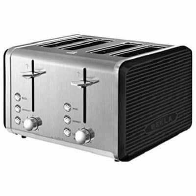 Bella Linea 4 Slice Pop up Toaster - Bella