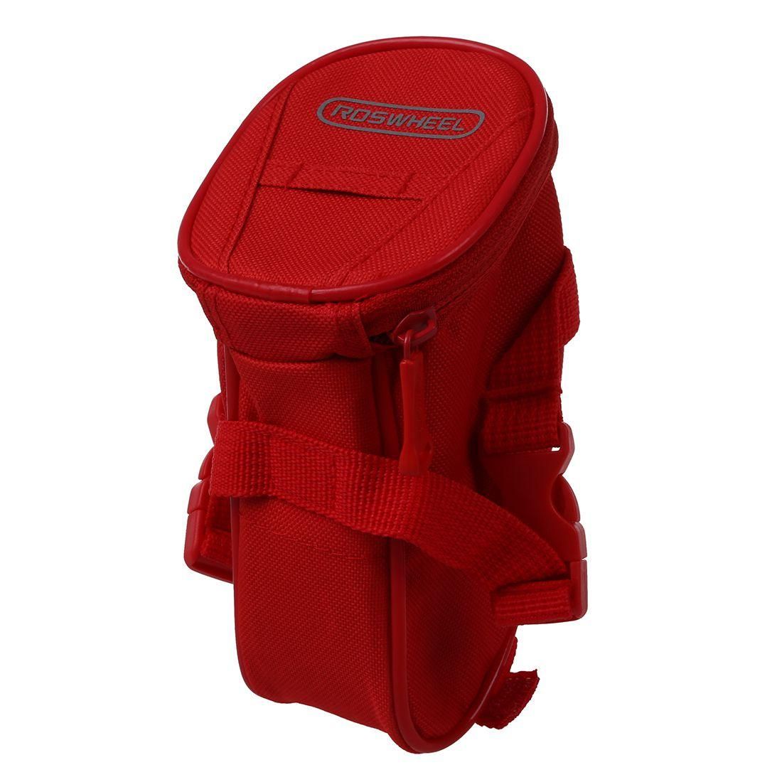 ROSWHEEL red bicycle ride in the back seat rear  Outdoor