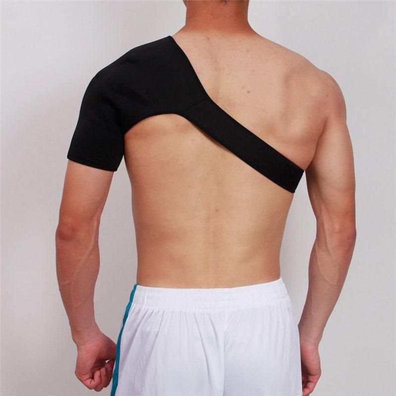 Adjustable Left/Right Shoulder Support Bandage Protector Brace Shoulder Strap