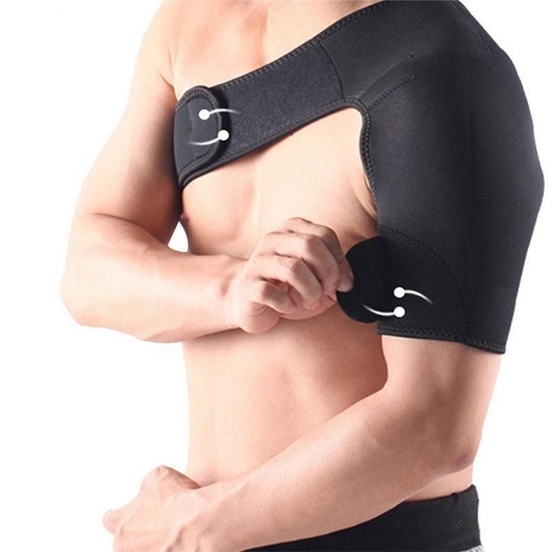 Adjustable Left/Right Shoulder Support Bandage Protector Brace Shoulder Strap