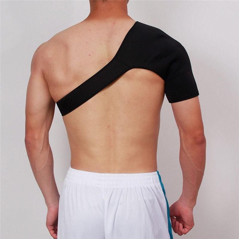Adjustable Left/Right Shoulder Support Bandage Protector Brace Shoulder Strap