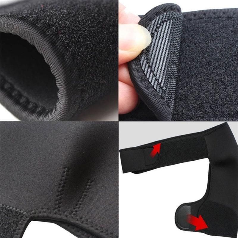 Adjustable Left/Right Shoulder Support Bandage Protector Brace Shoulder Strap