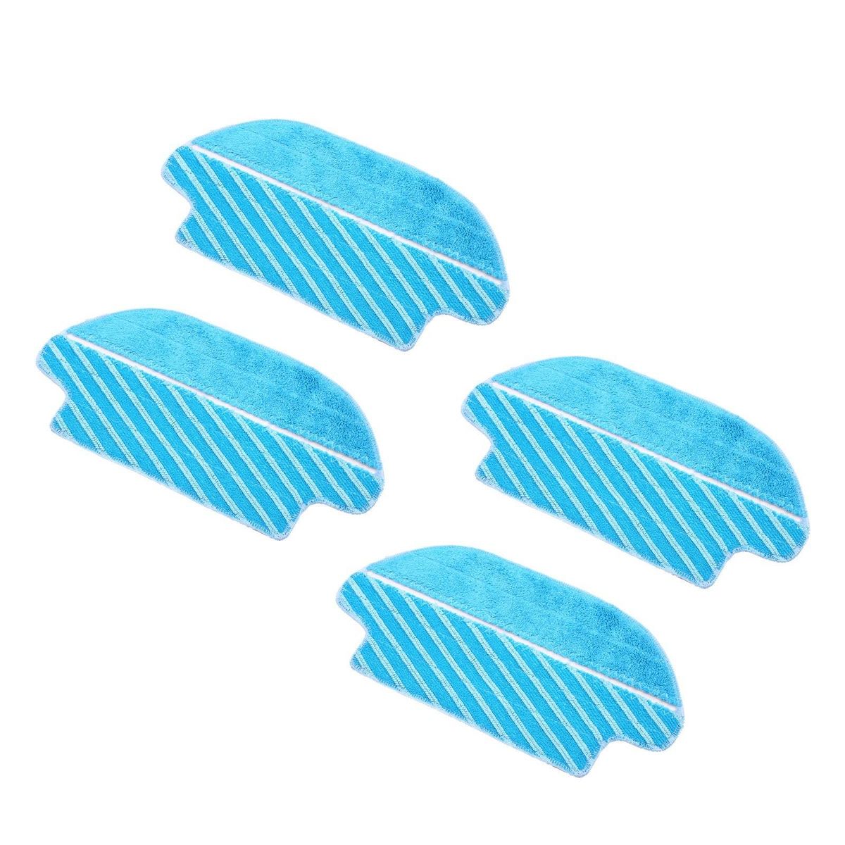 4 Pack Mopping Cloth Replacement for Cecotec Conga 3490/ 4090 Robot Vacuum Cleaner Washable Mopping Pad Accessories