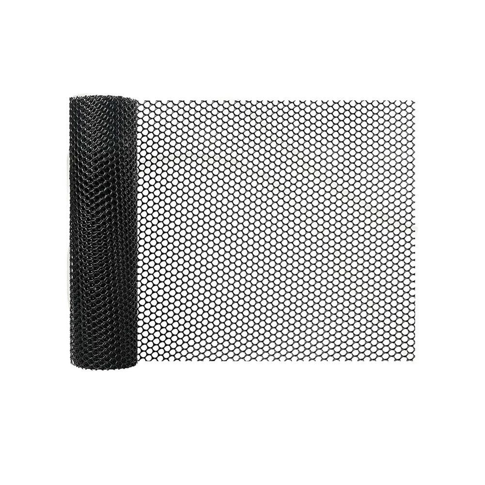 8MM Hole Safety Netting Plastic Net Fence Breeding Net Isolation Equipment Protection-Black