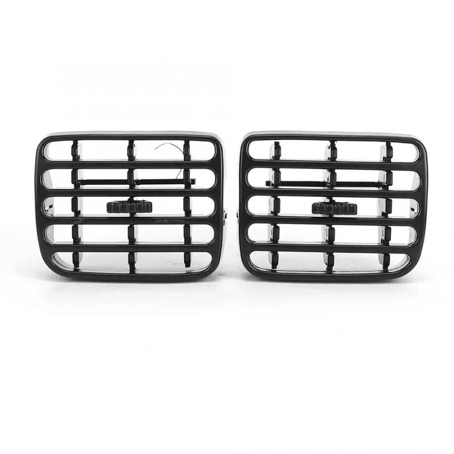 1 Pair Air Condition Vent Frame Car Dashboard Left Right AC Air Vent Grill Fit for RENAULT CLIO MK2 1998 1999 2000 2001-2006 ABS