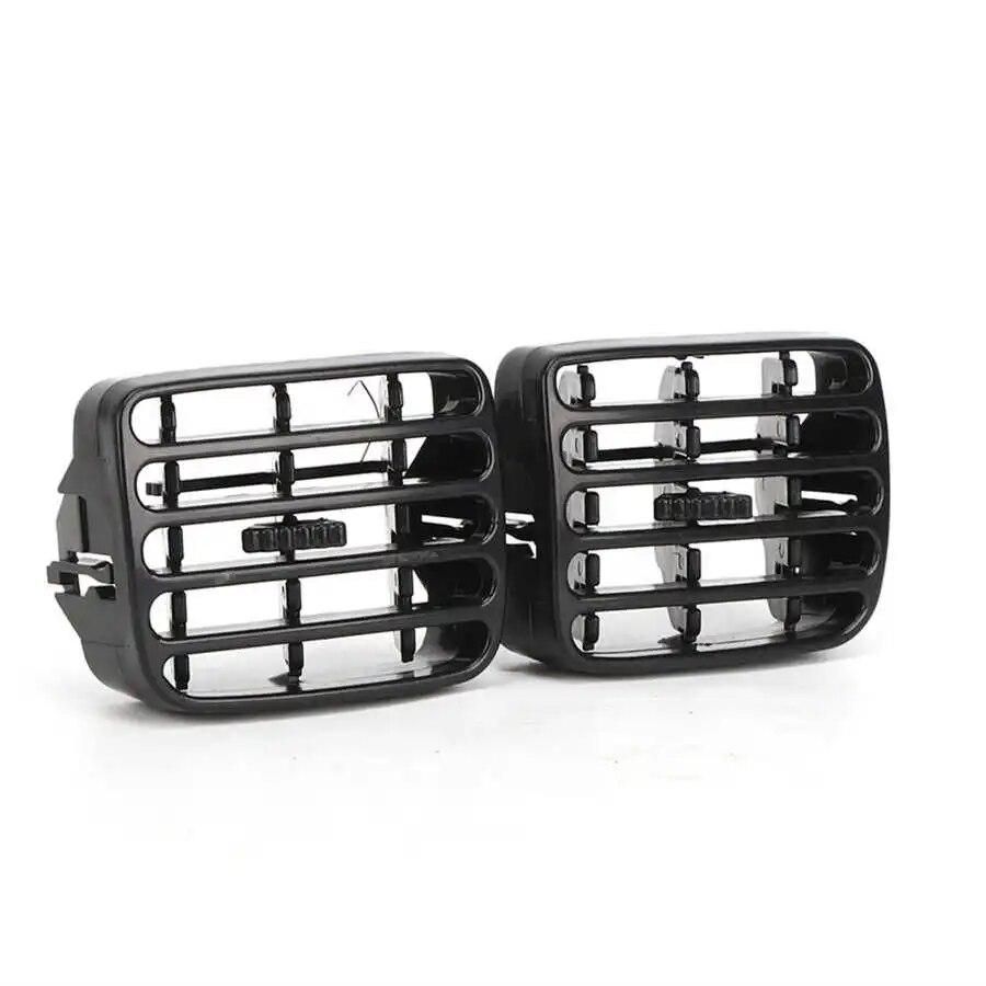 1 Pair Air Condition Vent Frame Car Dashboard Left Right AC Air Vent Grill Fit for RENAULT CLIO MK2 1998 1999 2000 2001-2006 ABS