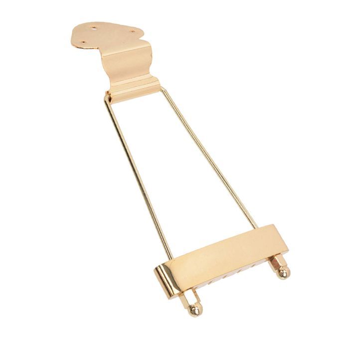 Hollow Semihollow Jazz Guitar Tailpiece Birdge For Guitar Golden