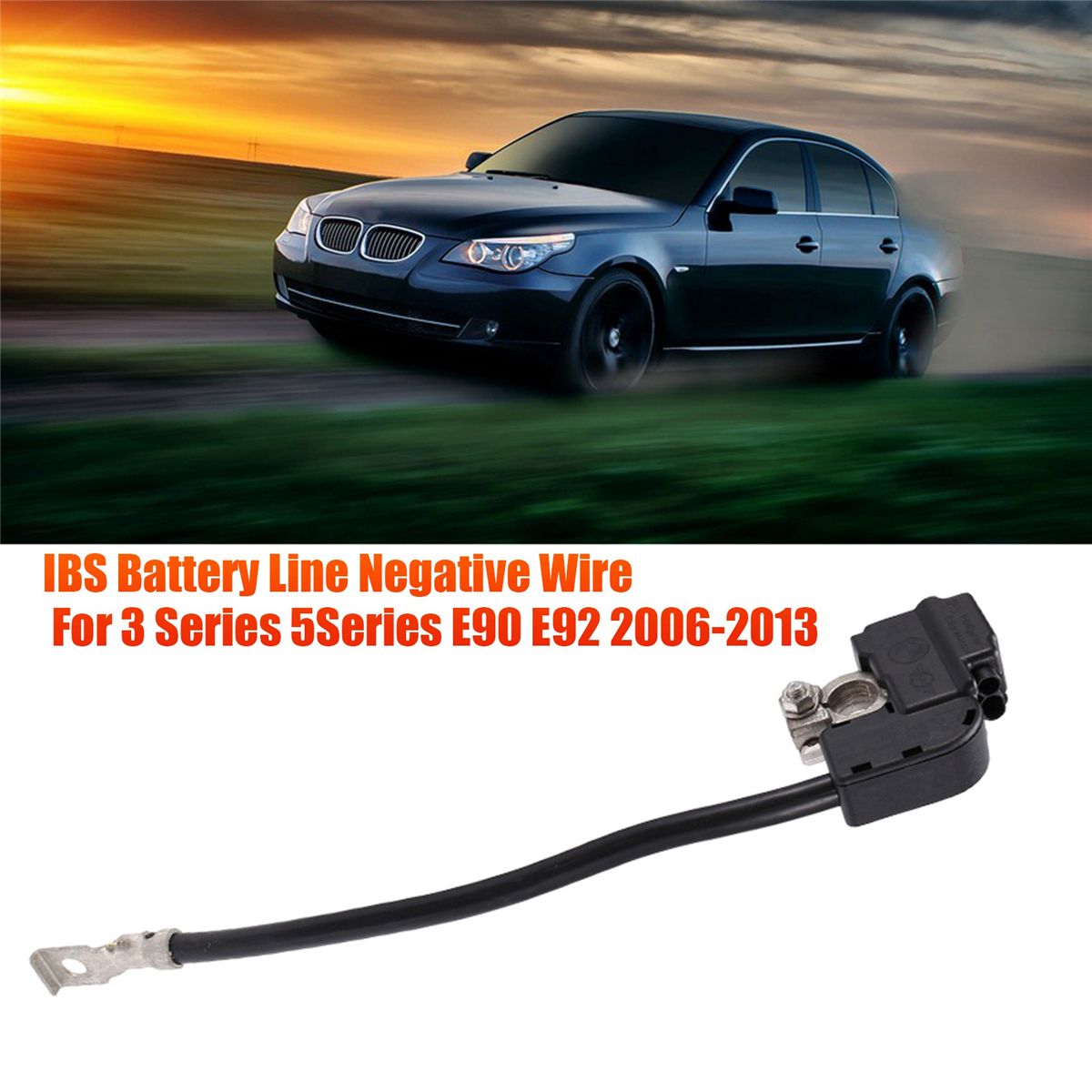 Car Battery Wire Negative IBS 61129215952 for BMW 1 3 Series