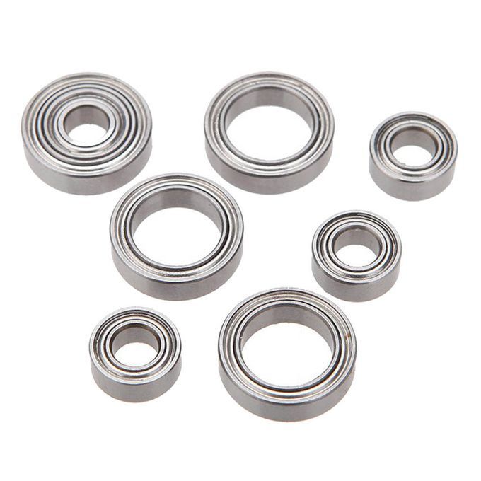 8 Piece Steel Inner Diameter 10mm/5mm Bore Ball Bearing Pillow Block