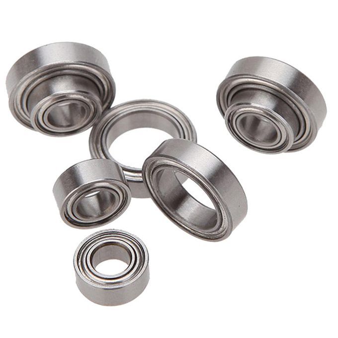 8 Piece Steel Inner Diameter 10mm/5mm Bore Ball Bearing Pillow Block