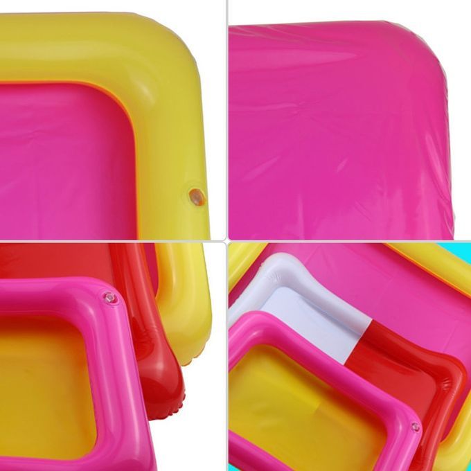 DM Inflatable Sand Tray PVC Sandbox Table Sensory Fun Play Toys For Kids-random