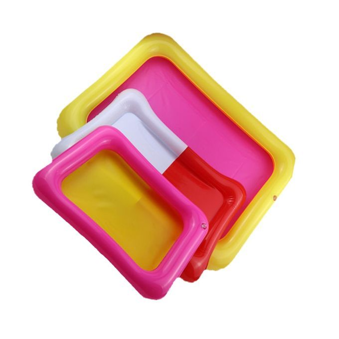 DM Inflatable Sand Tray PVC Sandbox Table Sensory Fun Play Toys For Kids-random