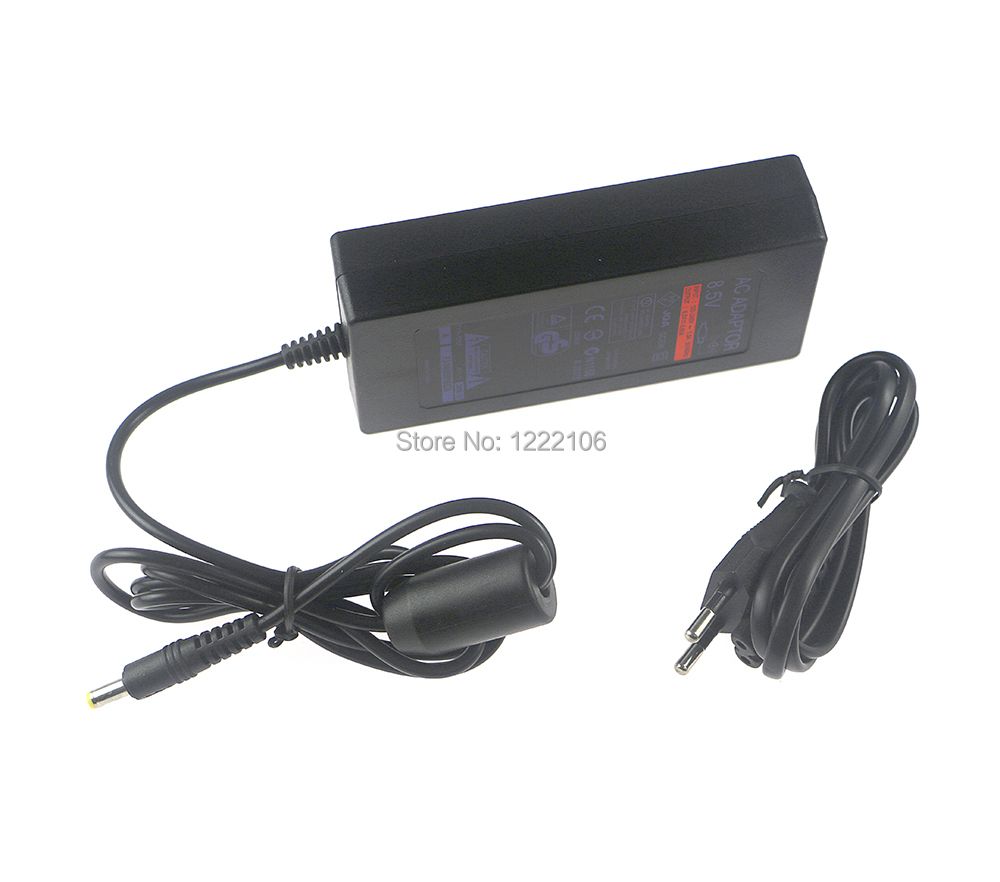 ChengChengDianWan EU Black Convenient AC Adapter Charger Power Supply Cable Cord Supply For PlayStation 2 For PS2 70000