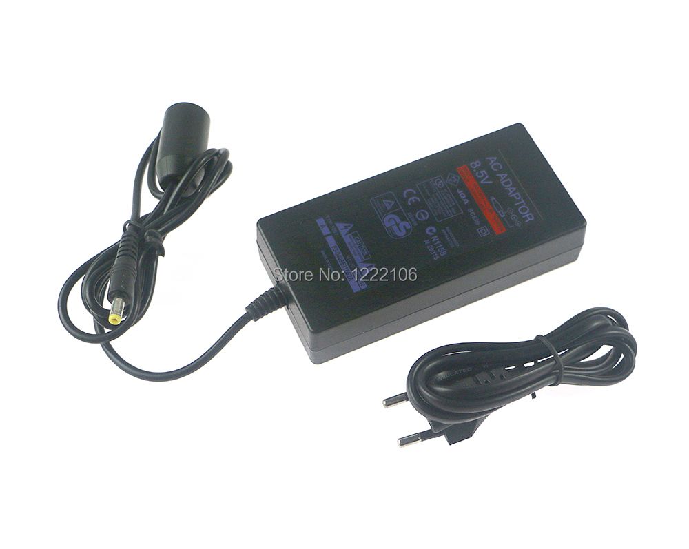 ChengChengDianWan EU Black Convenient AC Adapter Charger Power Supply Cable Cord Supply For PlayStation 2 For PS2 70000