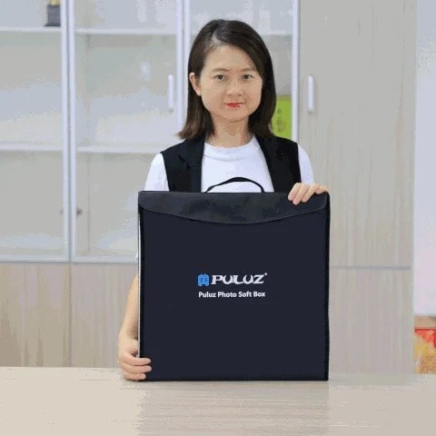 40 by 40cm Foldable Photo Studio Soft Box  + FREE 5 Backgrounds