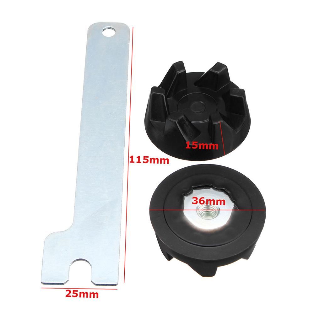 2Pcs Blender Rubber Coupler Gear Clutch with Removal Tool for Kitchen Aid 9704230
