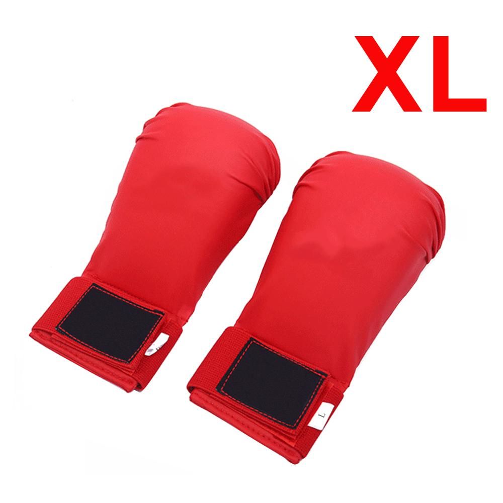 New Leather Half Finger Women Men Children Adult Karate