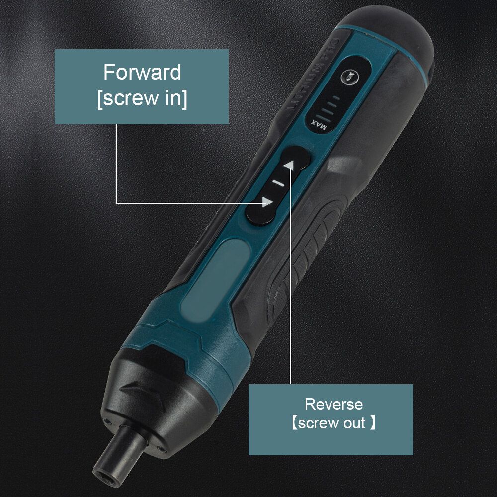 Cordless Electric Screwdriver 200r/min Screwdriver 4.5Nm