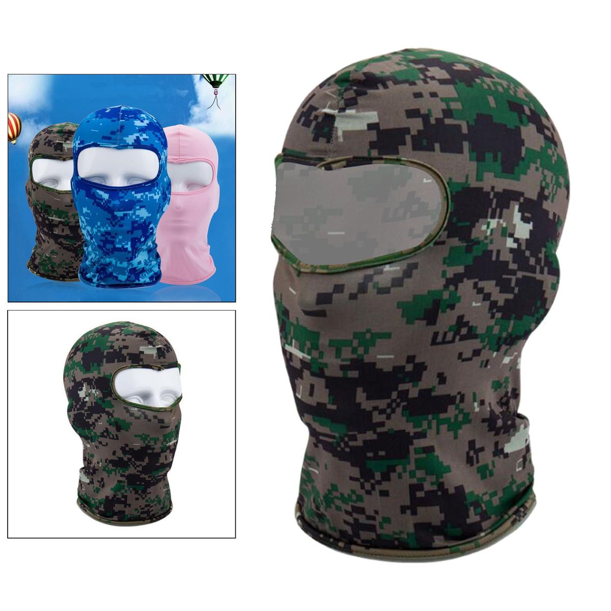 Unisex Face Mask Sun Shield Neck Gaiter Balaclava Bandana