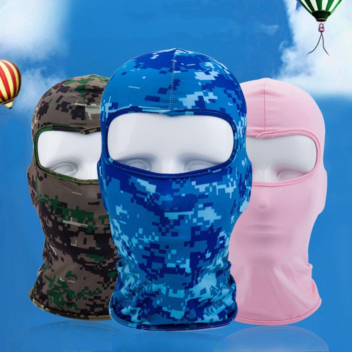 Unisex Face Mask Sun Shield Neck Gaiter Balaclava Bandana