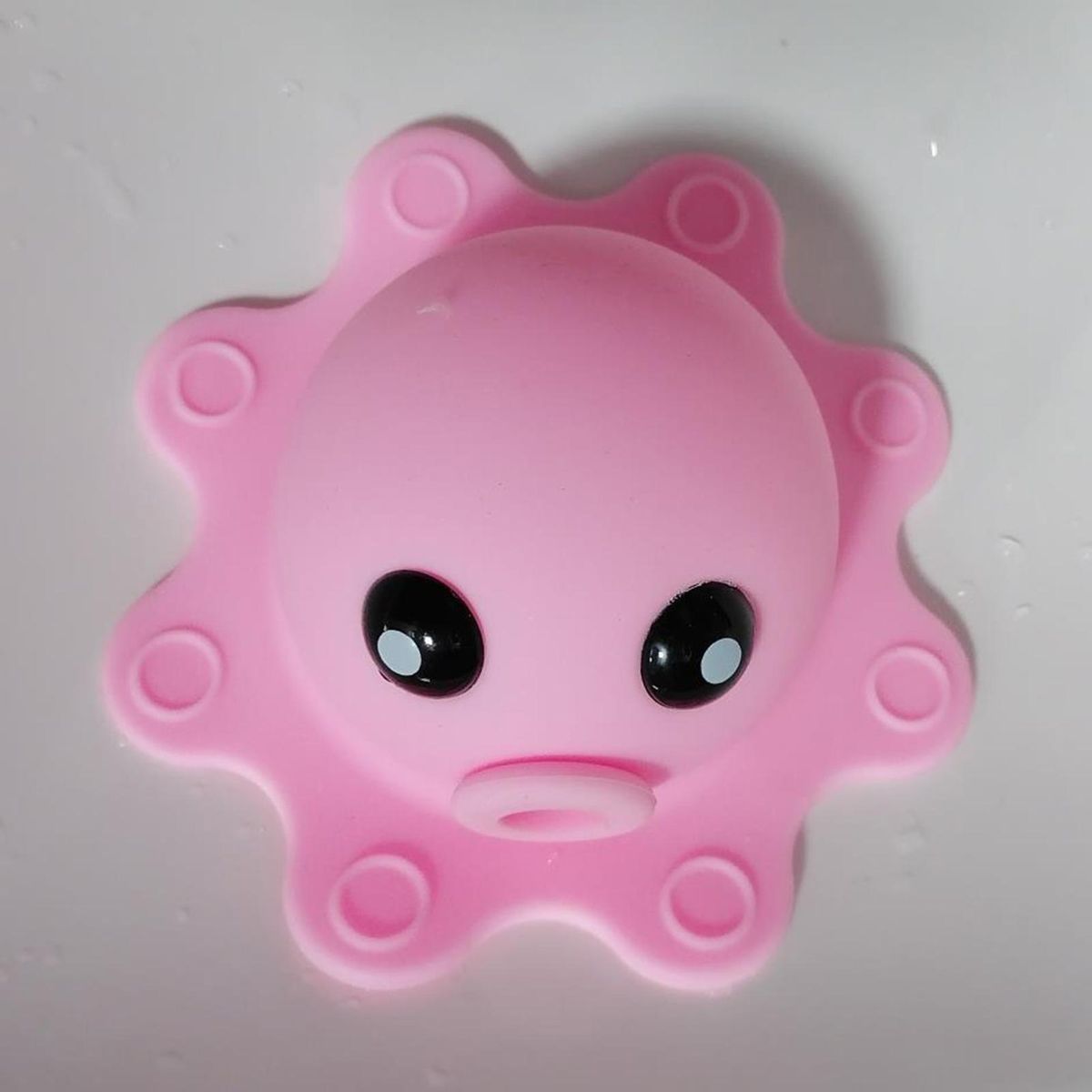 Bathtub Stopper Toilet Bathroom Tub Overflow Drain Cover Pink