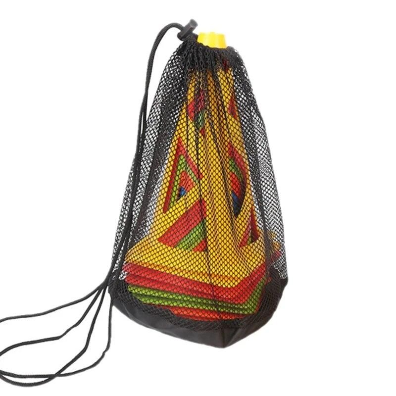 Soccer Training Cones Collapsible Windproof Marker Cones Agility Cones for Outdoor Football Basketball Training