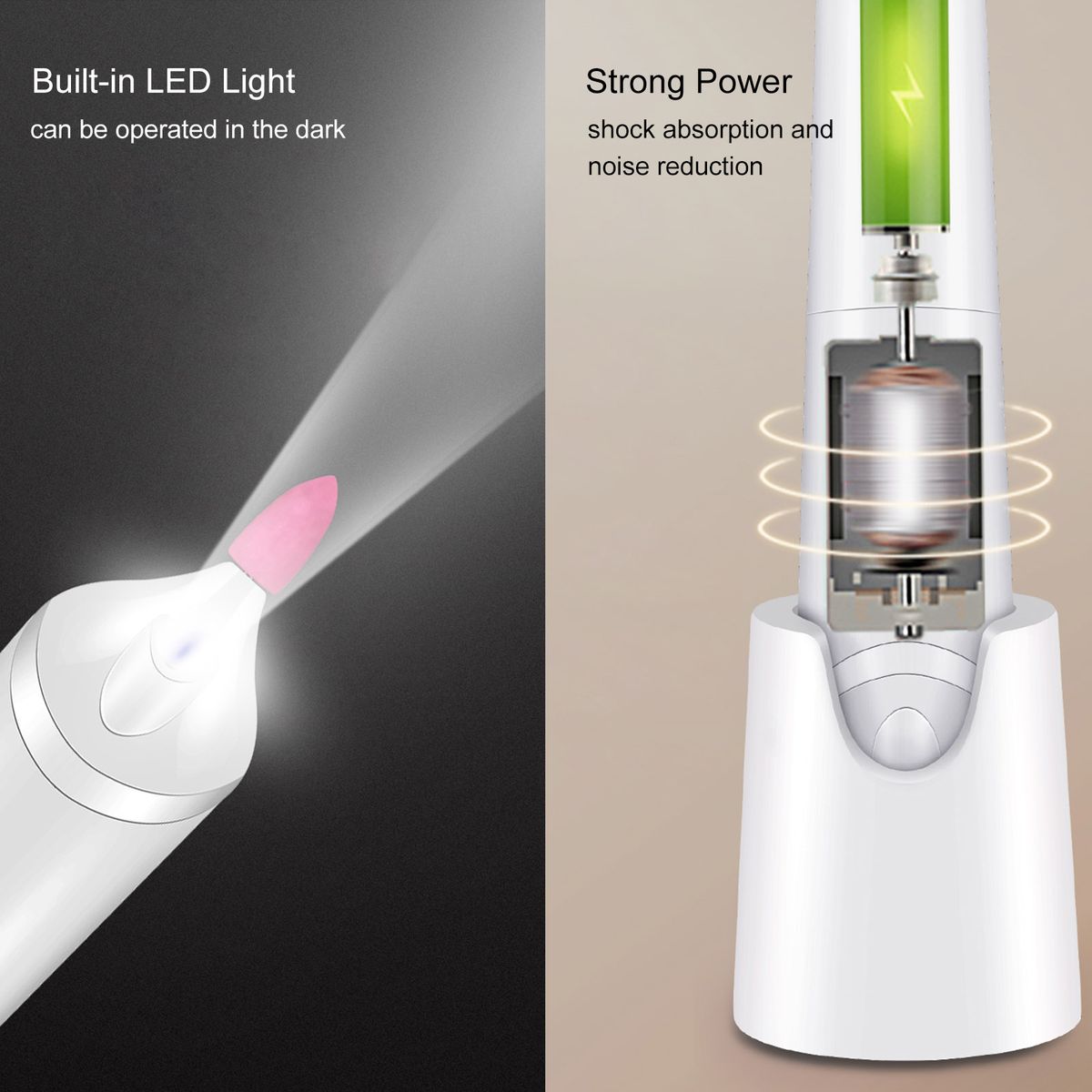 K·SKIN Electric Acrylic Nail Drill File Machine Kit Nail