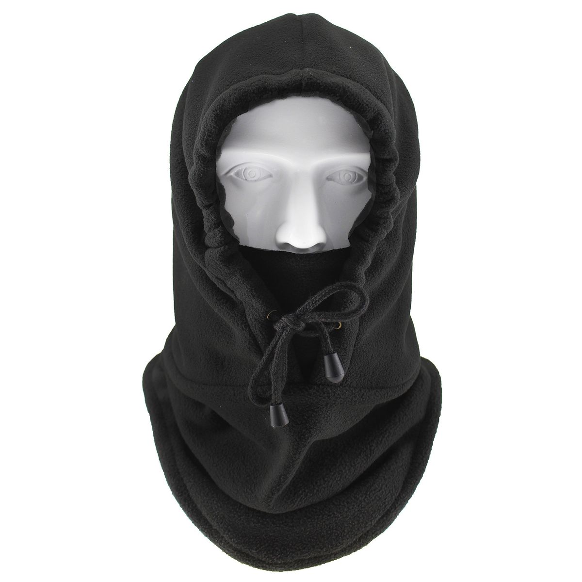 Cold Weather Windproof Neck Gaiter Black