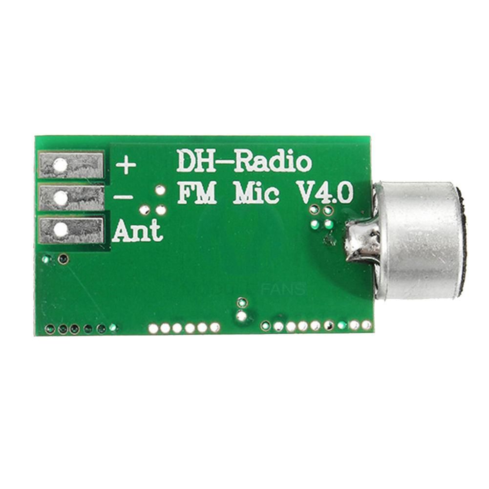 Mini FM Transmitter Pickup Pick Up Module Wireless Microphone MIC Wireless Audio Transmitter FM Emission MIC Core Board