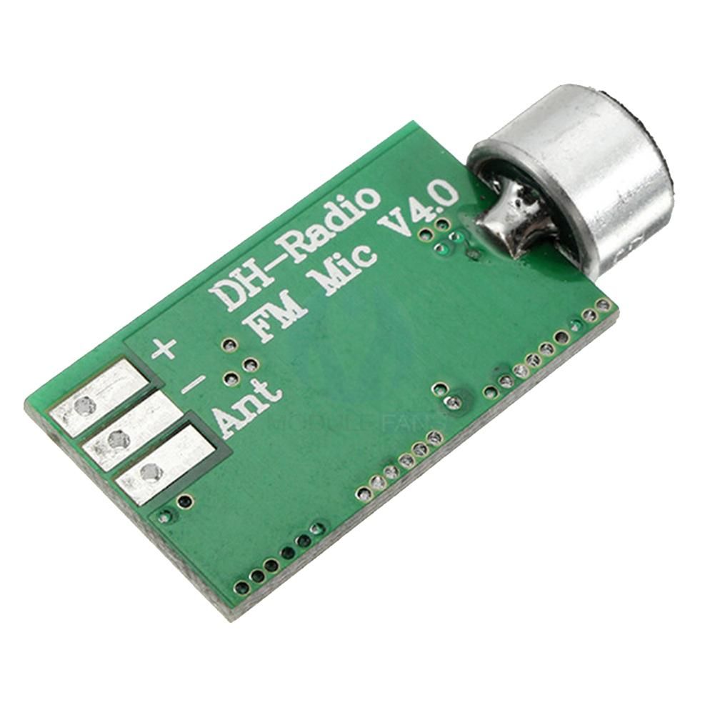 Mini FM Transmitter Pickup Pick Up Module Wireless Microphone MIC Wireless Audio Transmitter FM Emission MIC Core Board