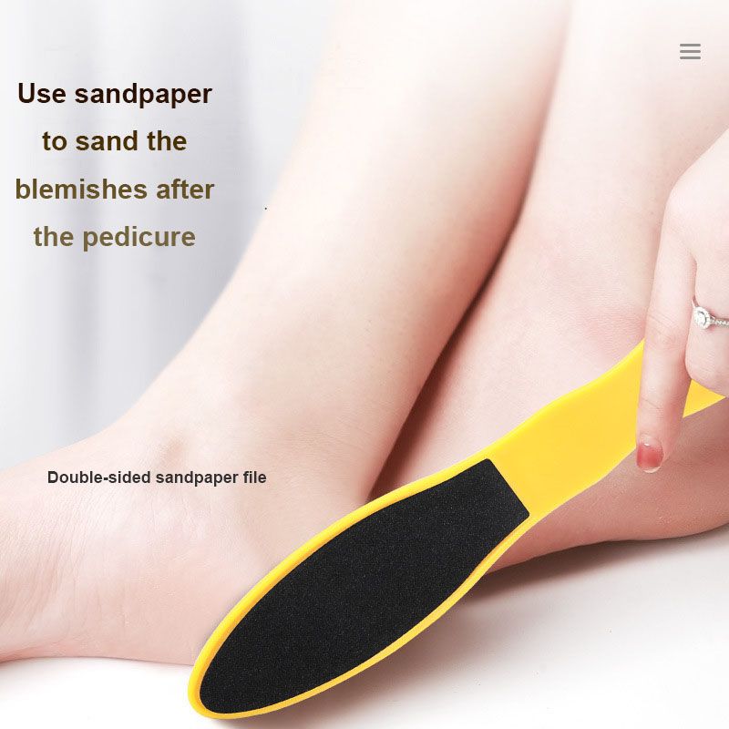 Pedal Stone Peeling File Set Pedal Stone Calluses Sing Pedicure  Rubbing Foot Sole Foot Board File Tool