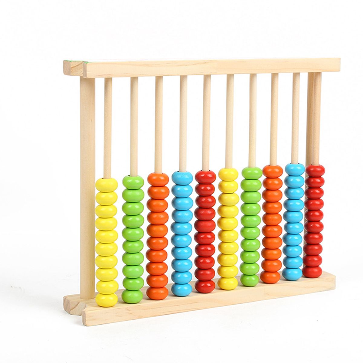 Wooden Abacus Frame Kids Educational Counting Toy For Kids