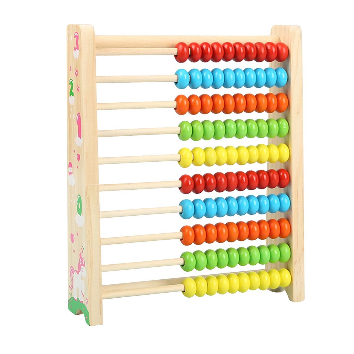 Wooden Abacus Frame Kids Educational Counting Toy For Kids